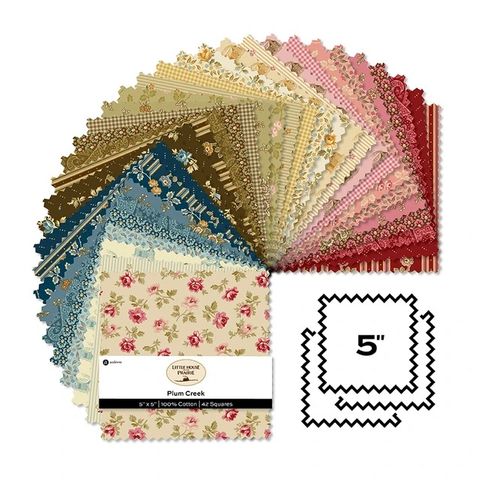 PLUM CREEK BY LITTLE HOUSE ON THE PRAIRIE� 5" SQ