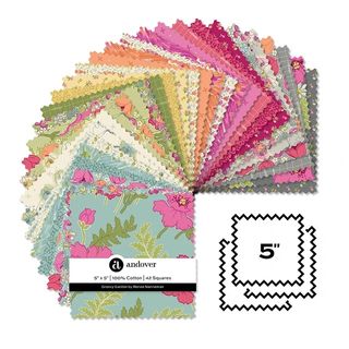 GROOVY GARDEN 5" SQUARE