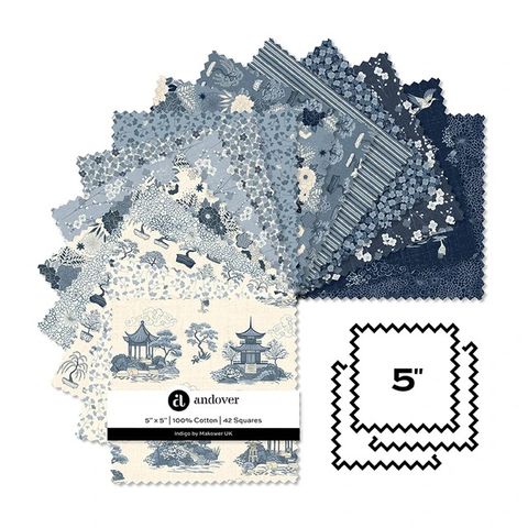 INDIGO 5" SQUARE