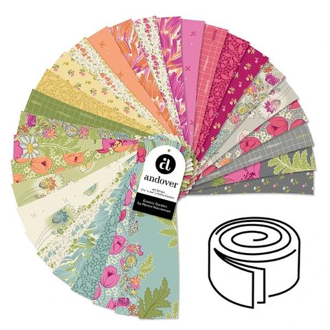 GROOVY GARDEN 2.5" ROLL