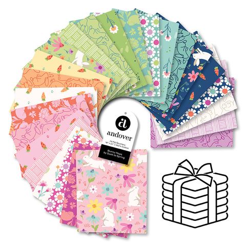 BUNNY HOPS FAT QUARTER