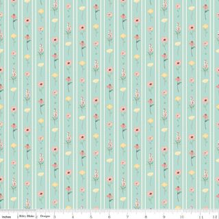 BRIARHILL FLORAL STRIPES SONGBIRD