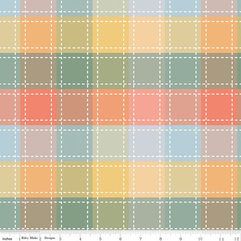 WOVEN PLAID CITRUS