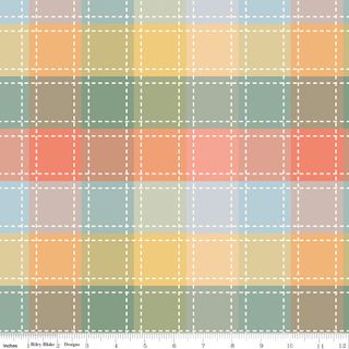 WOVEN PLAID CITRUS