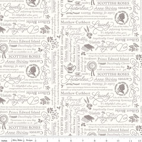 ANNE WITH AN E TEXT CREAM