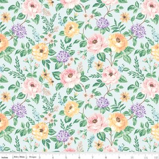 ANNE WITH AN E FLORAL BLUE