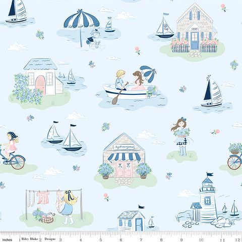 COASTAL DREAMS MAIN BLUE