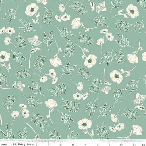 BRIARHILL BOHO FLORAL PISTACHIO