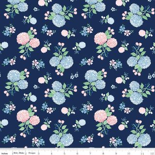 COASTAL DREAMS HYDRANGEAS NAVY