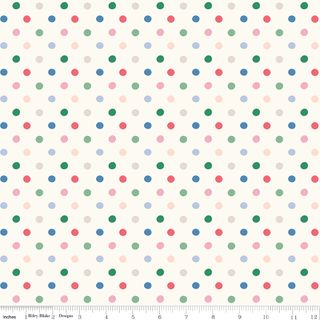 FROM LONDON WITH LOVE BUTTON DOTS MULTI