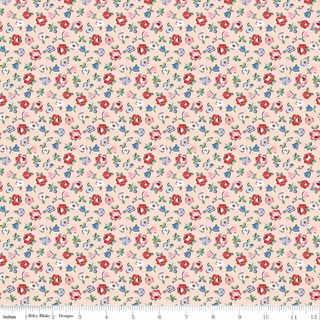 FROM LONDON WITH LOVE DITSY FLORAL PEACH