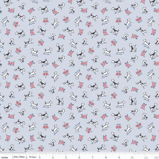 FROM LONDON WITH LOVE DOGS LIGHT BLUE