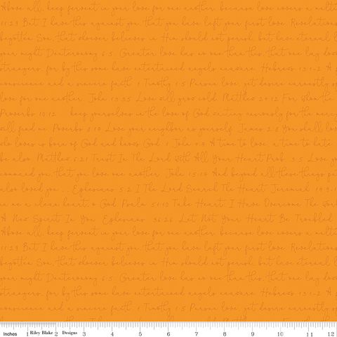 GOOD BOOK BASICS LOVE LETTERS ORANGE
