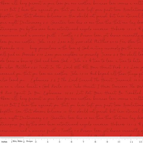 GOOD BOOK BASICS LOVE LETTERS RED