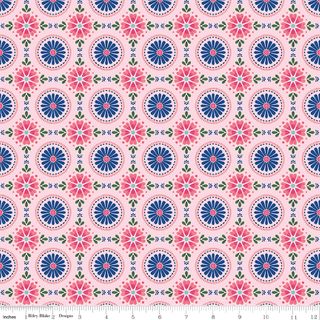 PEONIES & PEARS MOSAIC PINK