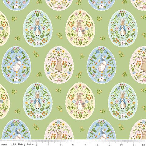 PETER RABBIT� SPRING PAINTED EGGS HONEYDEW