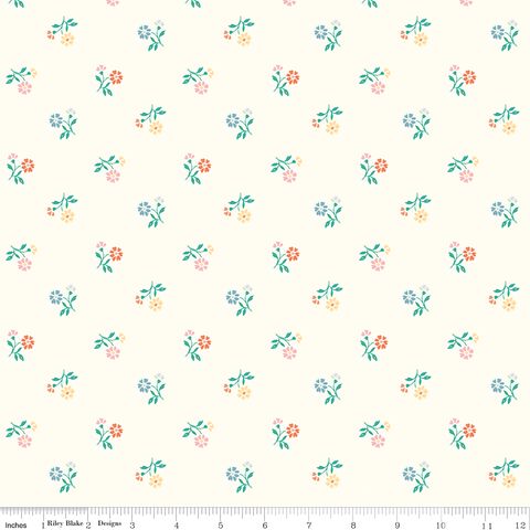 SPRING MEADOWS DAISIES COTTON