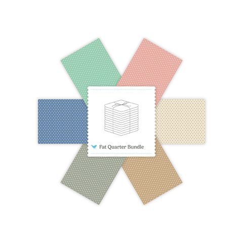 WOVEN DOTTY FQ BUNDLE 6 PCS
