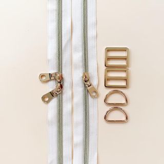 MINKI KIM ASHMERE BACKPACK HARDWARE KIT LIGHT GOLD