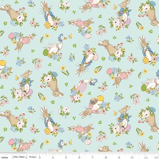 PETER RABBIT� SPRING MAIN BLEACHED DENIM