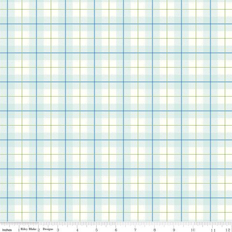 PETER RABBIT� SPRING PLAID BLEACHED DENIM