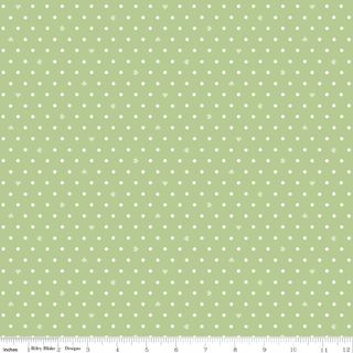 ASHMERE HEART DOTS HONEYDEW