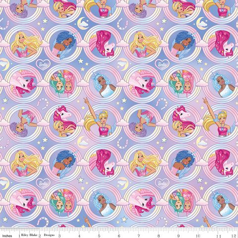 BARBIE� FANTASY UNICORNS PURPLE