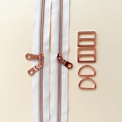 MINKI KIM ASHMERE BACKPACK HARDWARE KIT ROSE GOLD