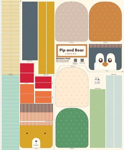 ASHMERE 35 1/2" X 43 1/2" PIP AND BEAR BACKPACK PA