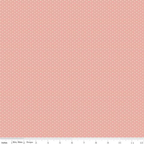 WOVEN DOTTY CORAL