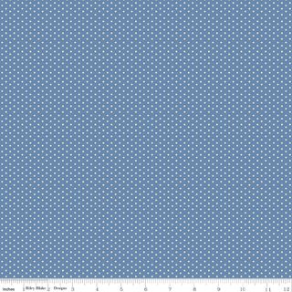 WOVEN DOTTY DENIM