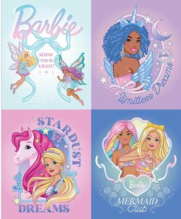 BARBIE� FANTASY 35 1/2" X 43 1/2" PANEL