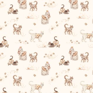 SEW MANY ANIMALS - CATS CREAM