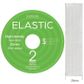 ELASTIC HIGH DENSITY NON ROLL 25MM WHITE 25M