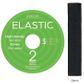 ELASTIC HIGH DENSITY NON ROLL 20MM BLACK 25M