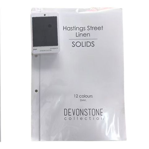 SAMPLE CARD HASTING STREET LINEN COTTON + CARD SET