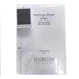 SAMPLE CARD HASTING STREET LINEN COTTON + CARD SET