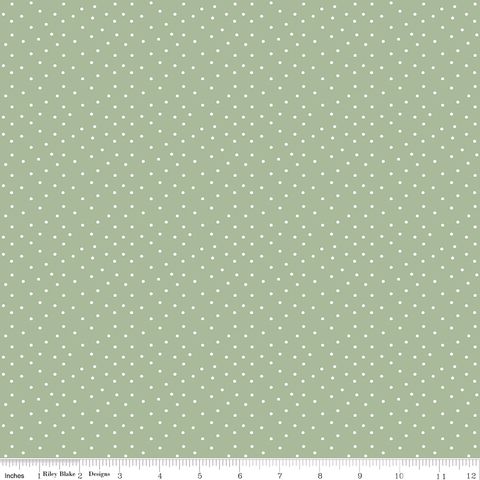 LITTLE GARDEN PATH DOTS GREEN