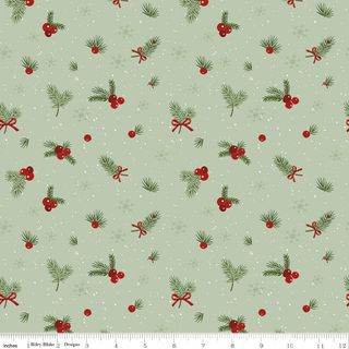 PEACE ON EARTH BERRY CLUSTERS LIGHT GREEN