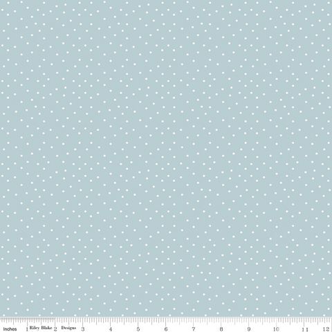 LITTLE GARDEN PATH DOTS BLUE