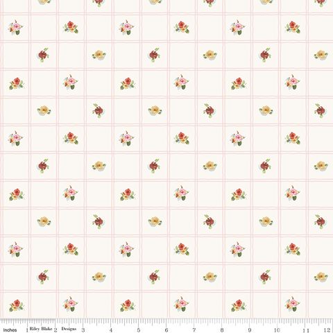 LITTLE GARDEN PATH GRID PINK