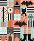VINTAGE BOO HOCUS POCUS LITE QUILT KIT