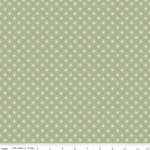 PEACE ON EARTH GRID LIGHT GREEN