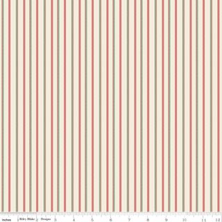 PEACE ON EARTH STRIPES CREAM