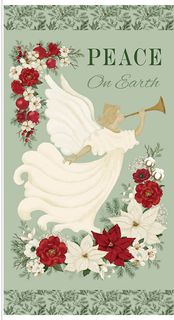 PEACE ON EARTH 24" X 35 1/2" PANEL