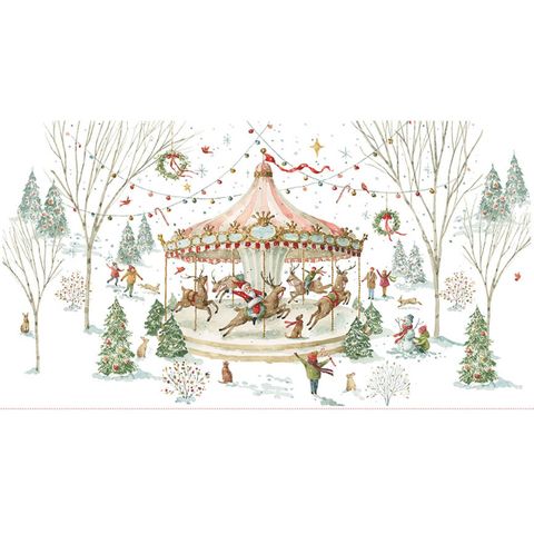 SANTA'S FAIR 23 1/2" X 43 1/2" PANEL