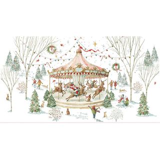 SANTA'S FAIR 23 1/2" X 43 1/2" PANEL