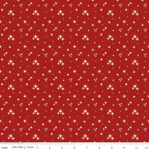 PEACE ON EARTH TWINKLE RED