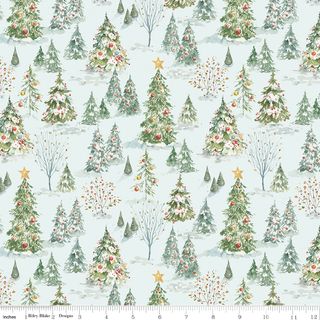 SANTA'S FAIR FOREST BLUE