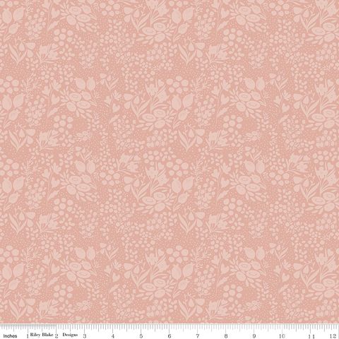SILLY GOOSE TONAL FLORAL PINK